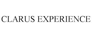 CLARUS EXPERIENCE trademark