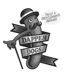 DAPPER DOGS TRULY A GENTLEMAN'S WEINER trademark