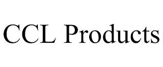 CCL PRODUCTS trademark