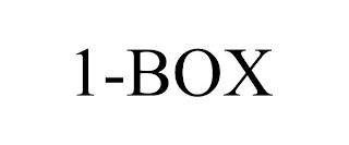 1-BOX trademark