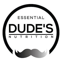 ESSENTIAL DUDE'S NUTRITION trademark