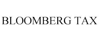 BLOOMBERG TAX trademark