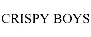 CRISPY BOYS trademark