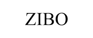 ZIBO trademark