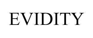 EVIDITY trademark