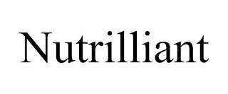 NUTRILLIANT trademark