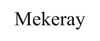 MEKERAY trademark