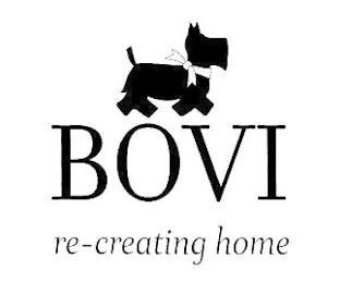 BOVI RE-CREATING HOME trademark