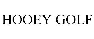 HOOEY GOLF trademark