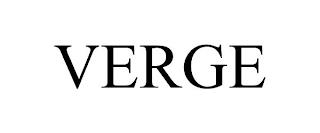 VERGE trademark