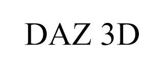 DAZ 3D trademark