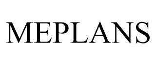 MEPLANS trademark