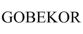 GOBEKOR trademark