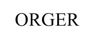 ORGER trademark