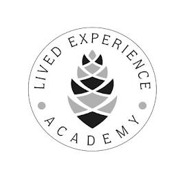 · LIVED EXPERIENCE · ACADEMY trademark