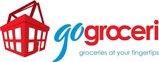 GOGROCERI GROCERIES AT YOUR FINGERTIPS trademark