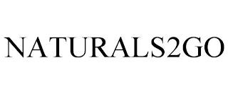 NATURALS2GO trademark