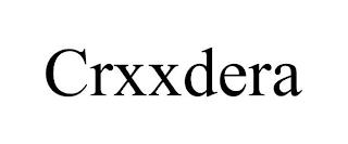 CRXXDERA trademark