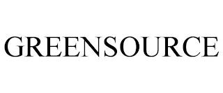 GREENSOURCE trademark