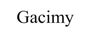 GACIMY trademark