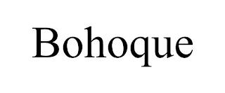 BOHOQUE trademark