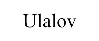 ULALOV trademark