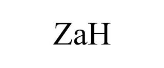 ZAH trademark