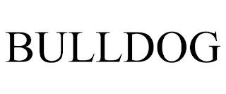 BULLDOG trademark