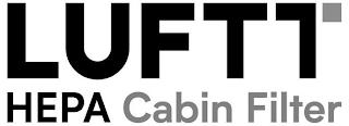 LUFTT HEPA CABIN FILTER trademark