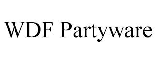 WDF PARTYWARE trademark