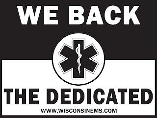 WE BACK  THE DEDICATED WWW.WISCONSINEMS.COM trademark