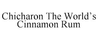 CHICHARON THE WORLD'S CINNAMON RUM trademark