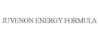 JUVENON ENERGY FORMULA trademark