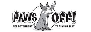 PAWS OFF! PET DETERRENT TRAINING MAT trademark