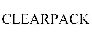 CLEARPACK trademark