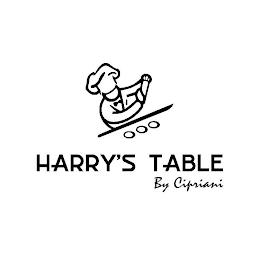 HARRY'S TABLE BY CIPRIANI trademark