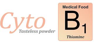 CYTO B1 TASTELESS POWDER MEDICAL FOOD THIAMINE trademark