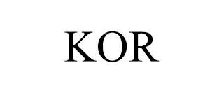 KOR trademark