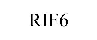 RIF6 trademark