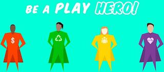 BE A PLAY HERO! trademark