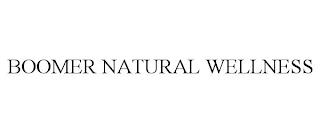 BOOMER NATURAL WELLNESS trademark