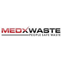 MEDXWASTE PEOPLE SAFE WASTE trademark