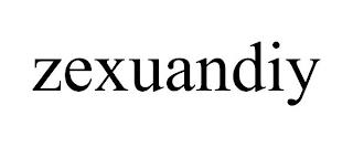 ZEXUANDIY trademark