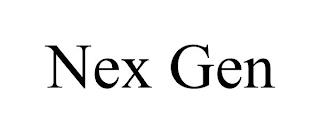 NEX GEN trademark