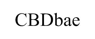 CBDBAE trademark