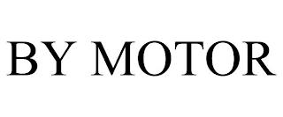 BY MOTOR trademark