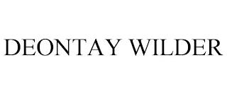 DEONTAY WILDER trademark