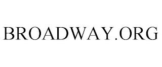 BROADWAY.ORG trademark