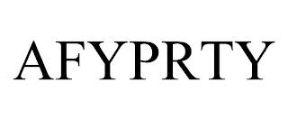 AFYPRTY trademark