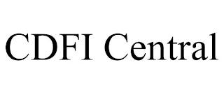 CDFI CENTRAL trademark